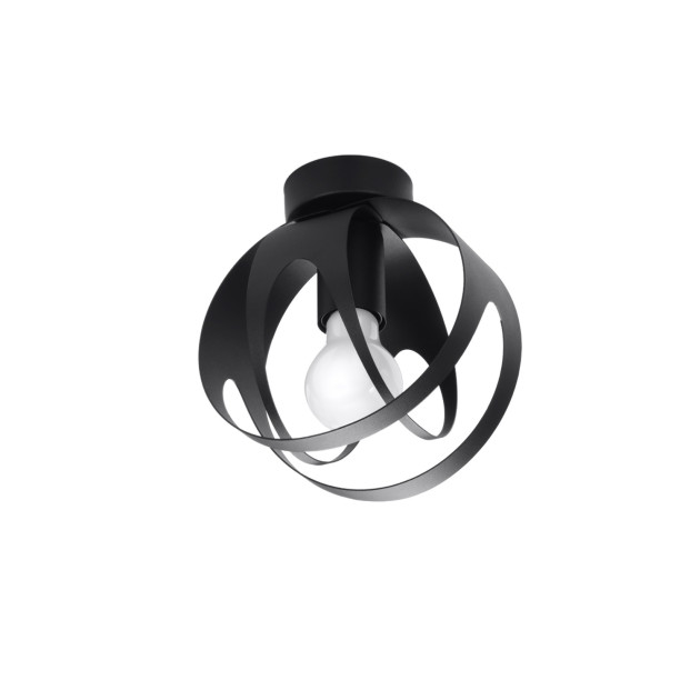 Plafonnier Lineaaena noir