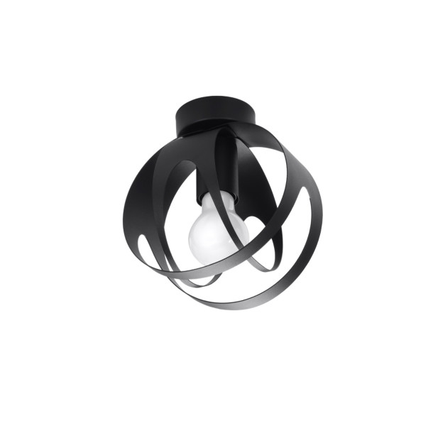 Plafonnier Lineaaena noir