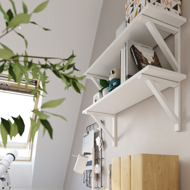 Lampe de table Veraaeen blanc