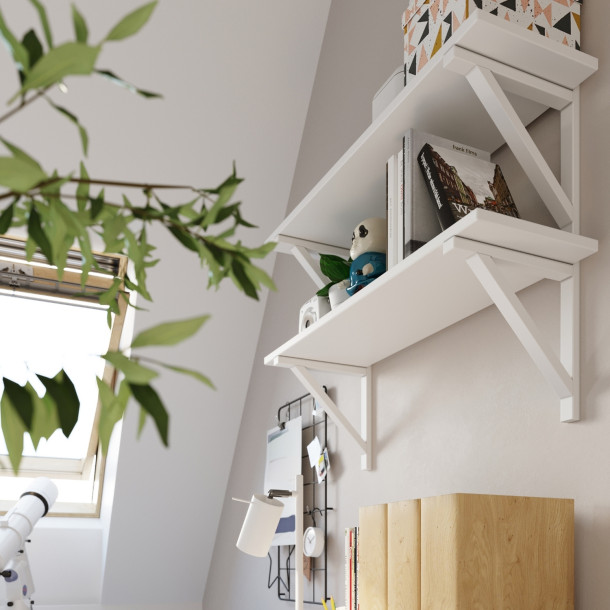 Lampe de table Veraaeen blanc