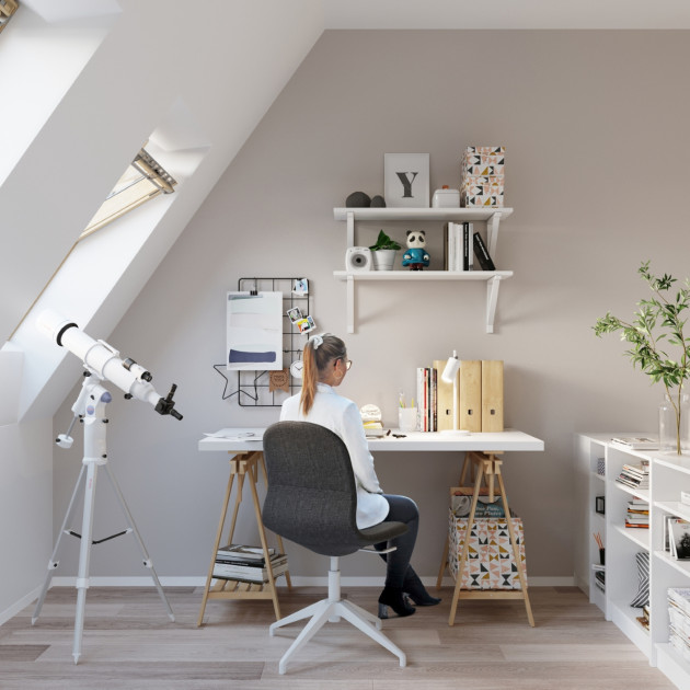 Lampe de table Veraaeen blanc