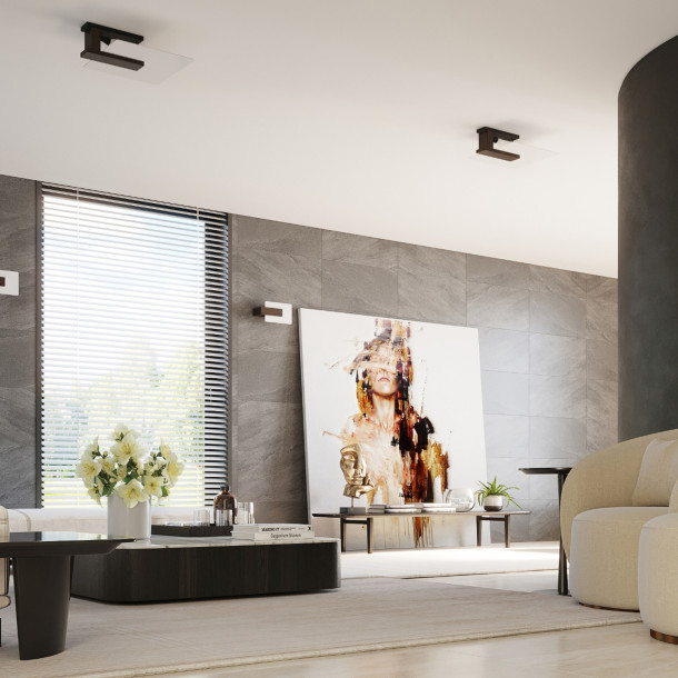 Plafonnier Luxeior wenge