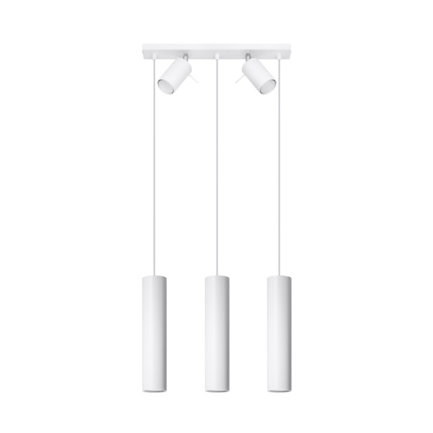 Lampe suspendue Veraaeen 3 blanc
