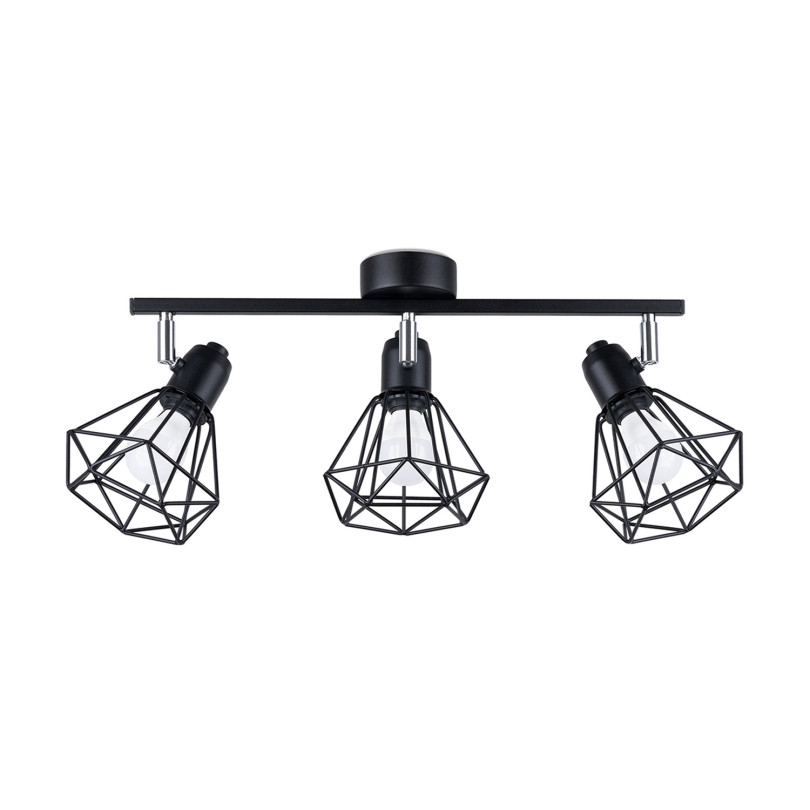 Plafonnier Lumyen 3 noir