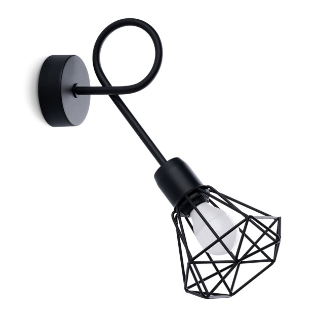 Applique Lumyen 1S noir