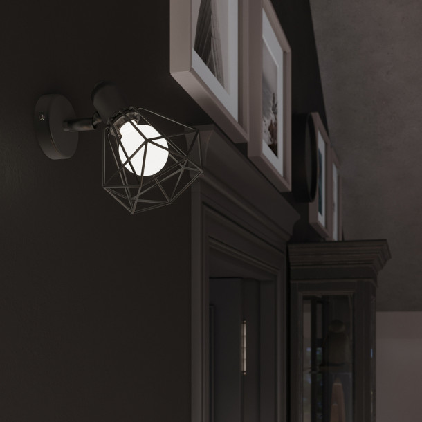 Applique Lumyen 1S noir