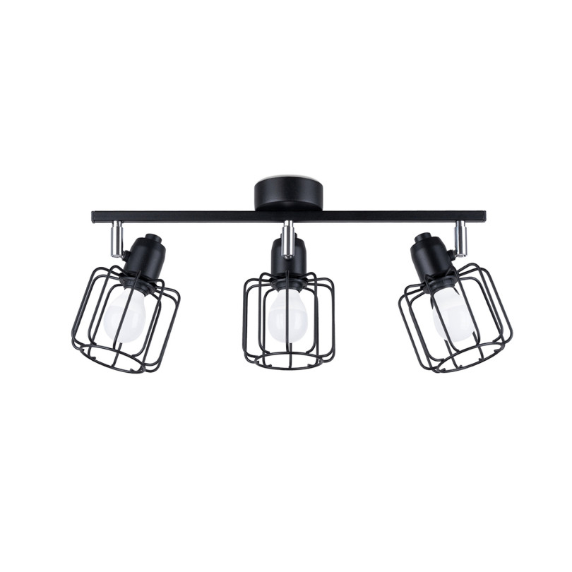 Plafonnier Verayor 3 noir