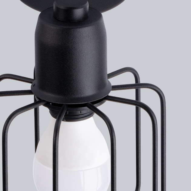 Plafonnier Verayor 3 noir
