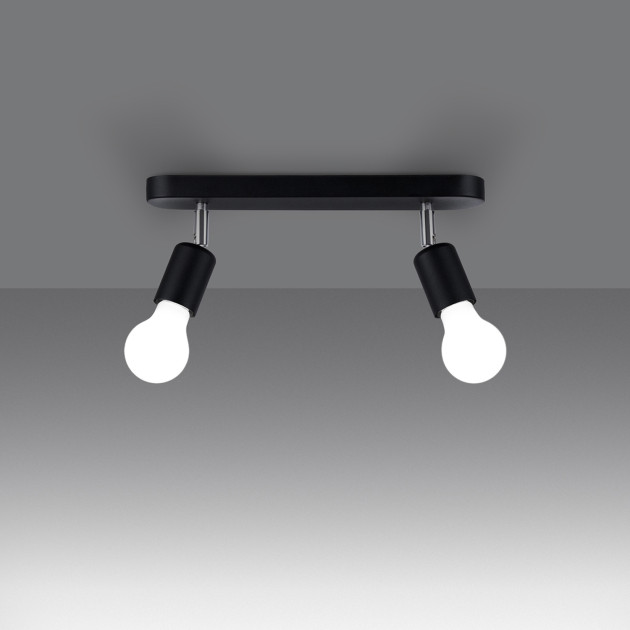 Plafonnier Luxeyys 2 noir