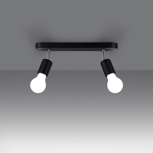 Plafonnier Luxeyys 2 noir