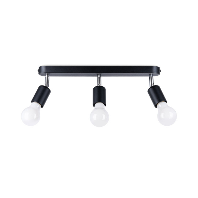 Plafonnier Luxeyys 3 noir