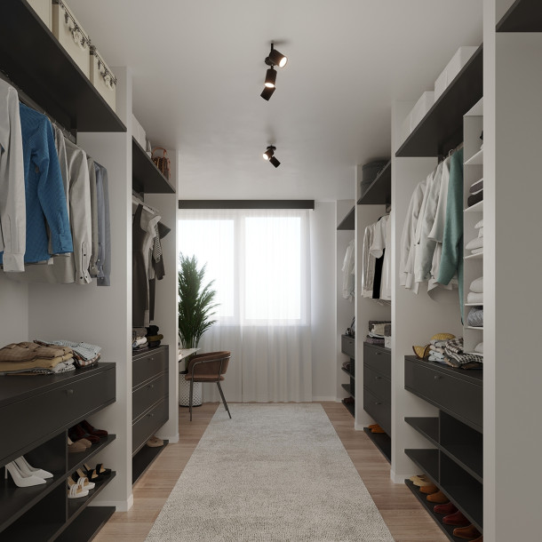 Plafonnier Noraera 2 noir