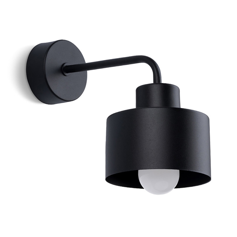 Applique Velyen 1 noir