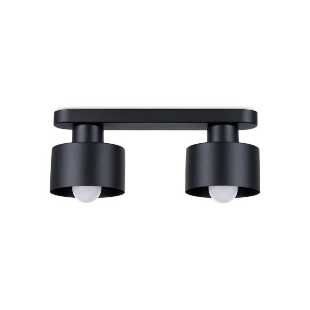 Plafonnier Velyen 2 noir