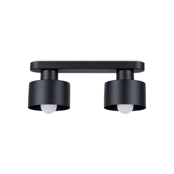 Plafonnier Velyen 2 noir