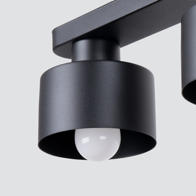 Plafonnier Velyen 2 noir