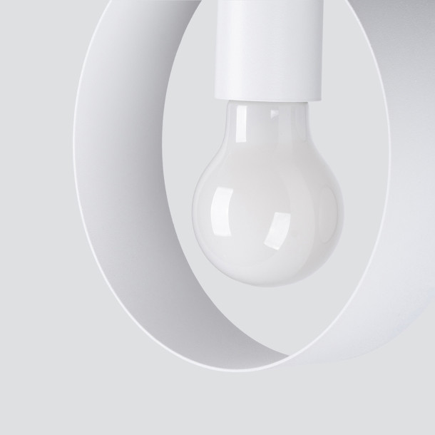 Lampe pendante Aliar 3 biała