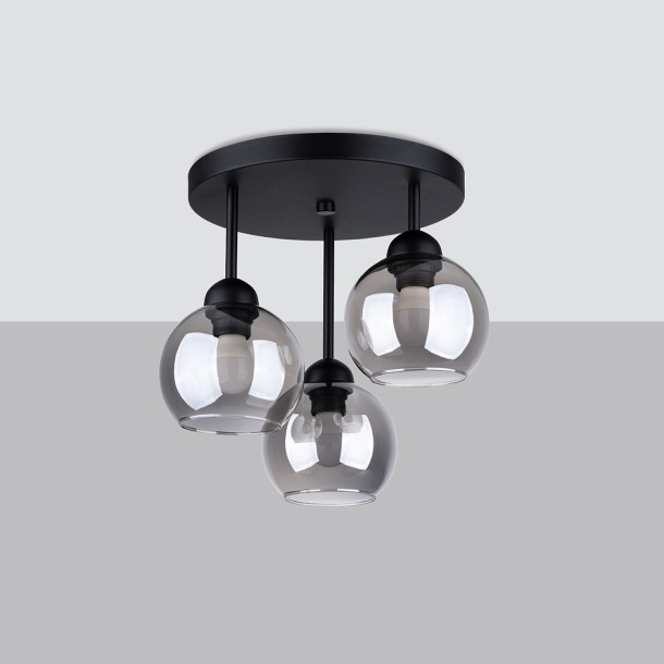 Lustre Orana 3 noir