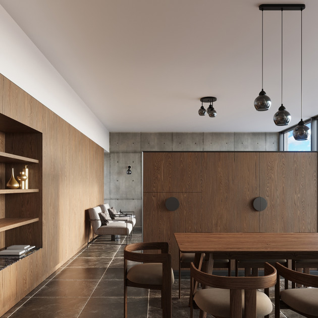 Lustre Orana 3 noir
