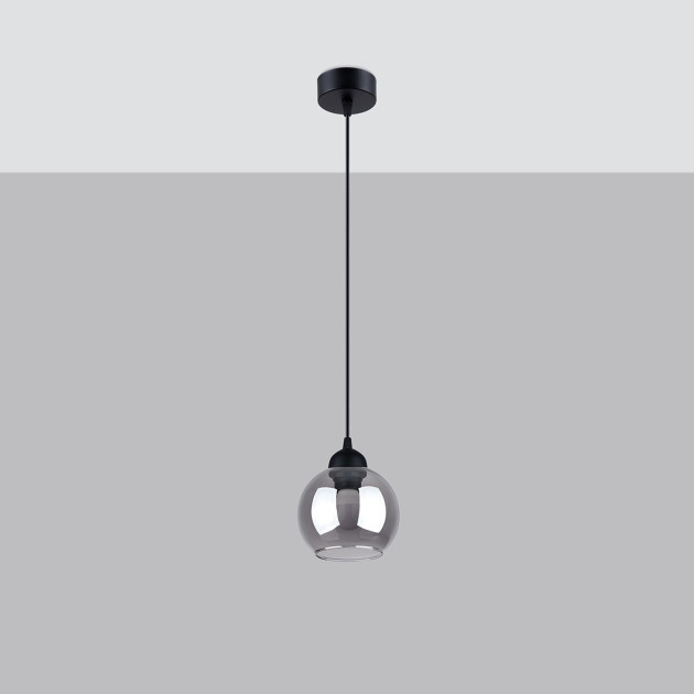 Lampe pendante Orana 1 noir