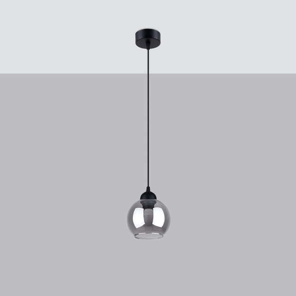 Lampe pendante Orana 1 noir