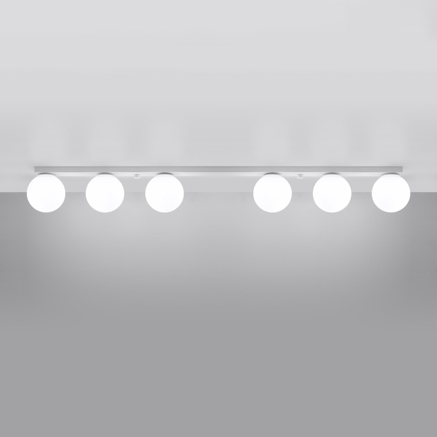 Plafonnier Velaeon 6 blanc