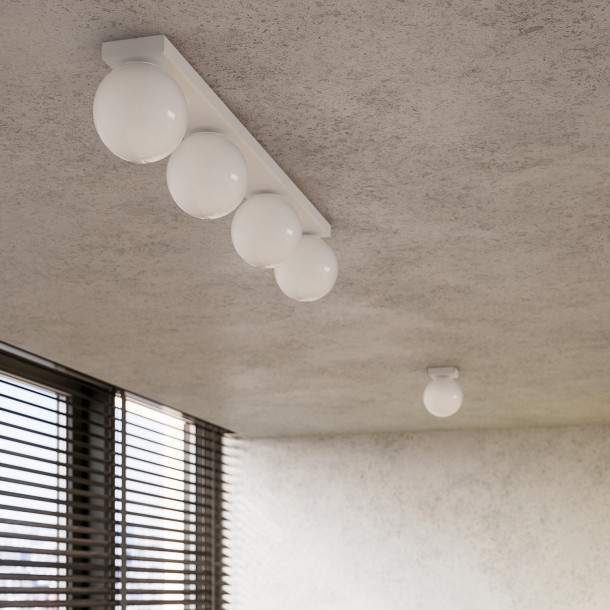 Plafonnier Velaeon 6 blanc