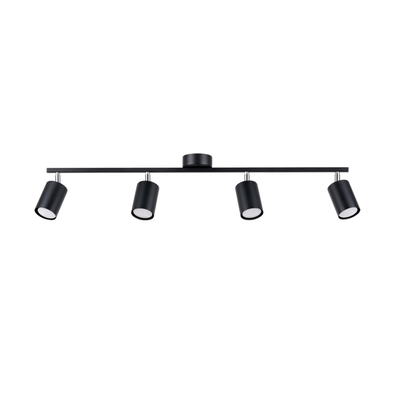 Plafonnier Noraera 4L noir