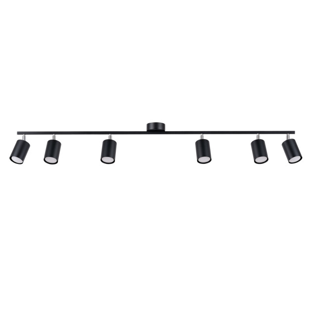 Plafonnier Noraera 6L noir