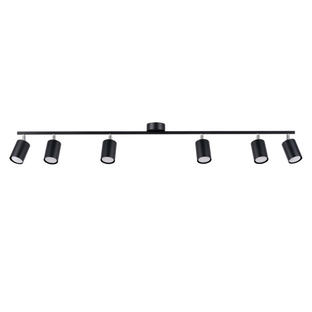 Plafonnier Noraera 6L noir