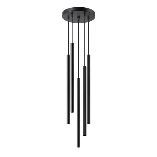 Lampe suspendue Noraaeen 5P noir