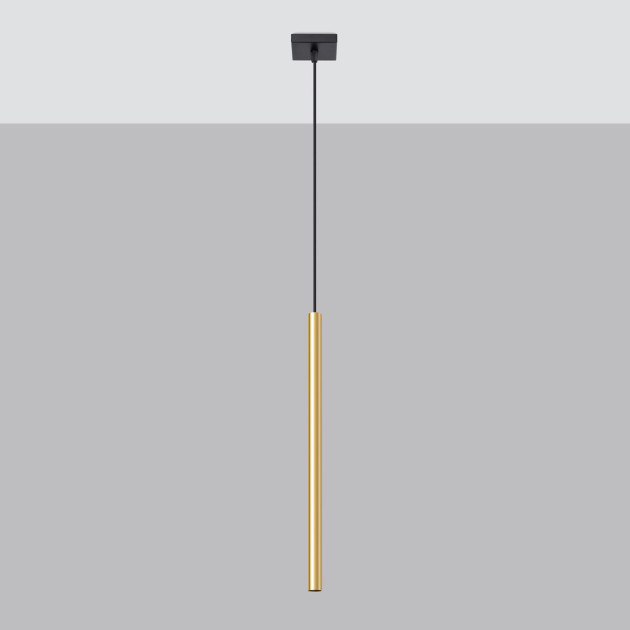 Lampe suspendue Noraaeen 1 or poli