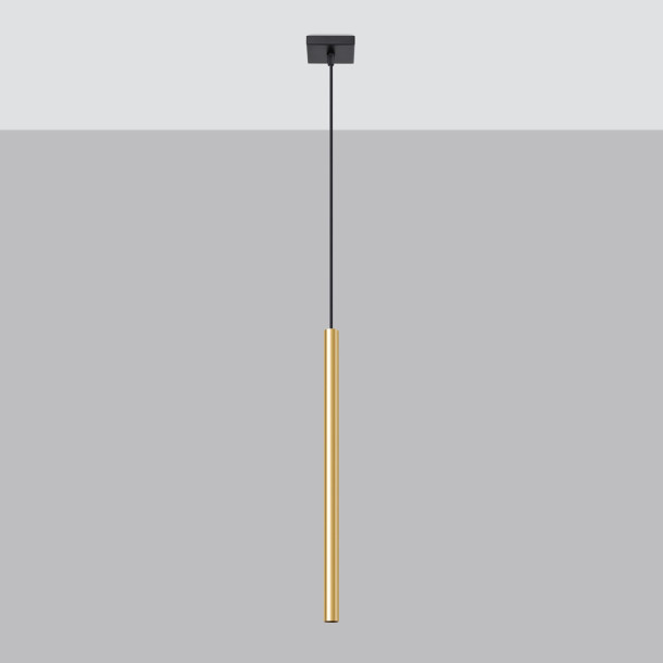 Lampe suspendue Noraaeen 1 or poli