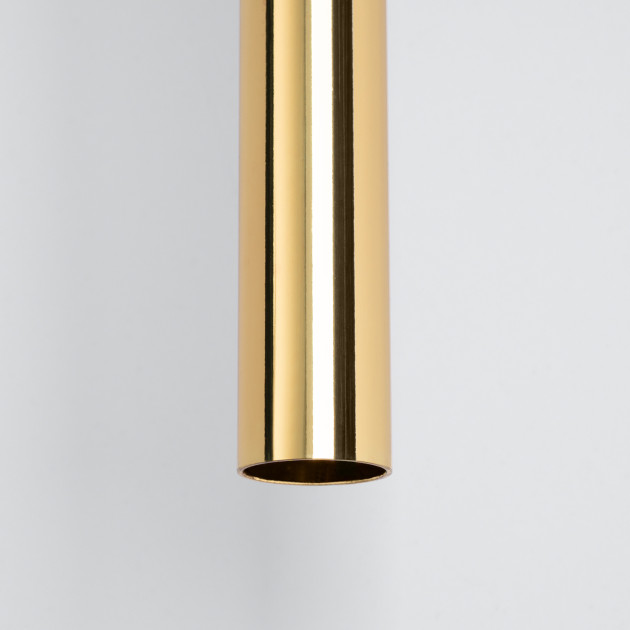 Lampe suspendue Noraaeen 1 or poli