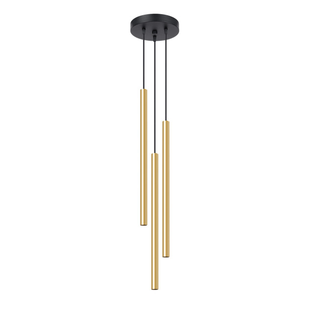 Lampe pendante Noraaeen 3P or poli