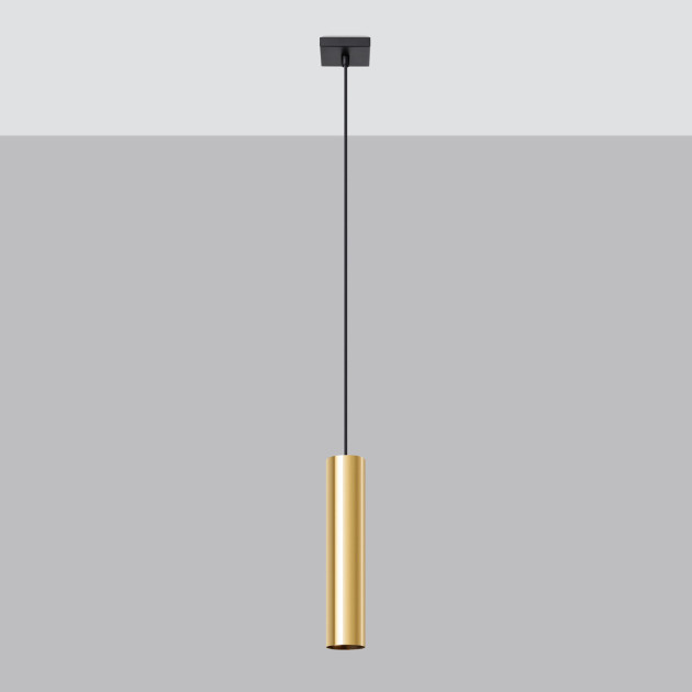 Lampe suspendue Noraaena 1 or poli
