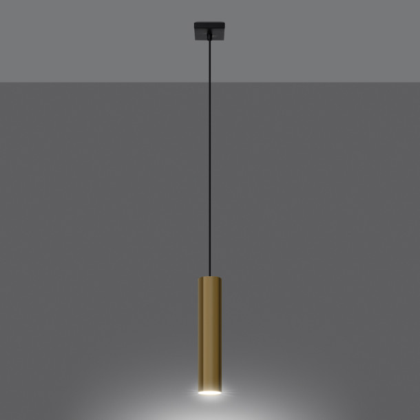 Lampe suspendue Noraaena 1 or poli
