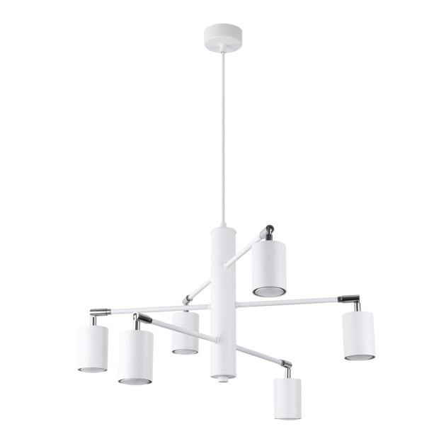 Lustre Noraera 6 blanc