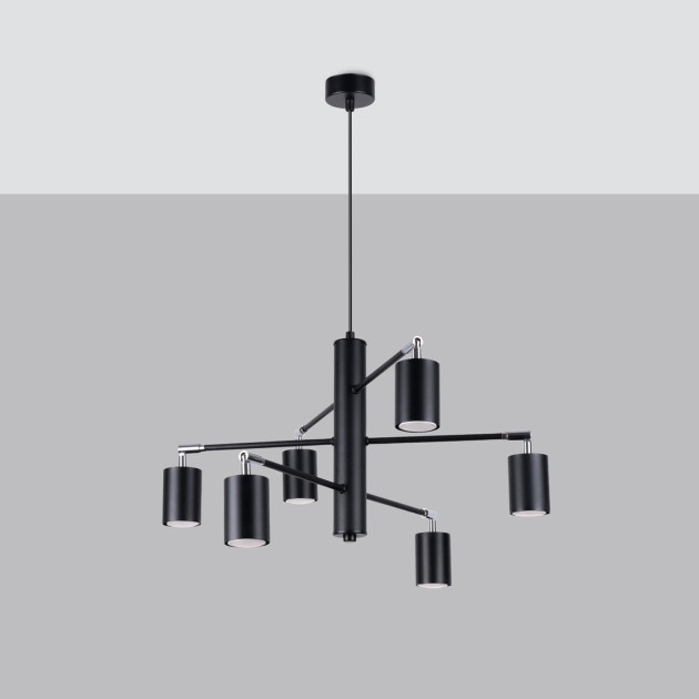 Lustre Noraera 6 noir