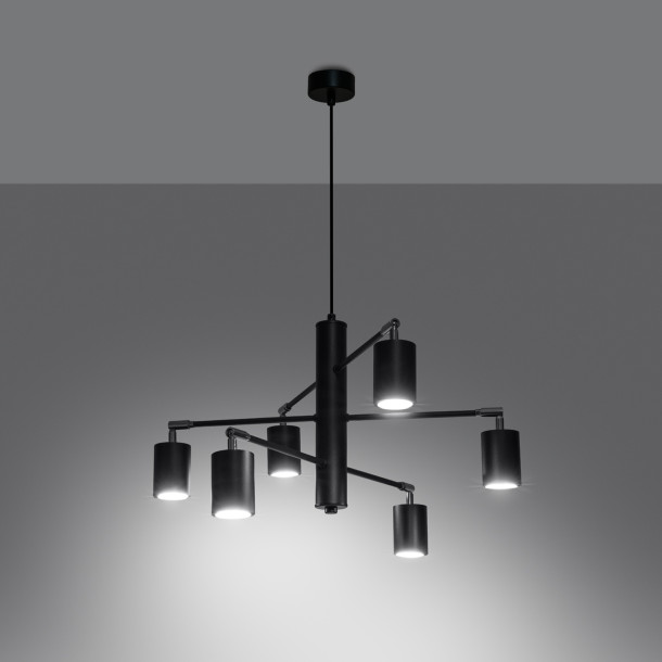 Lustre Noraera 6 noir