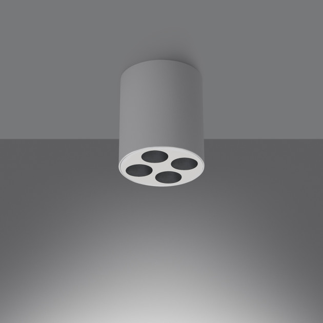 Plafonnier Noraiea blanc LED