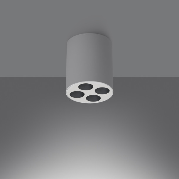 Plafonnier Noraiea blanc LED