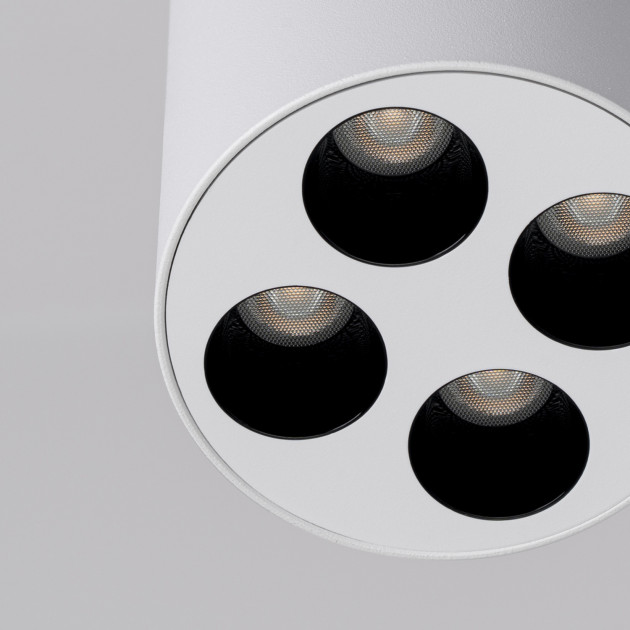 Plafonnier Noraiea blanc LED