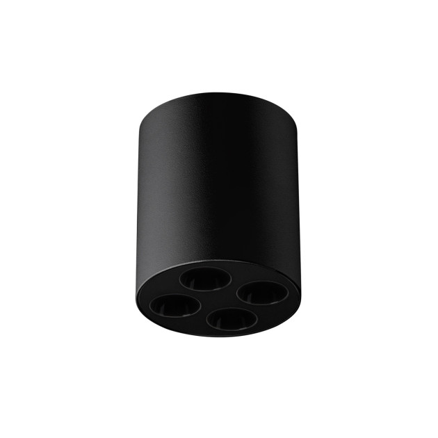 Plafonnier Noraiea noir LED