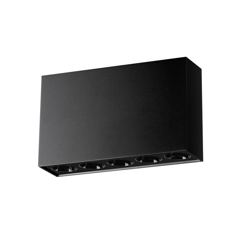 Plafonnier Aureaela noir LED