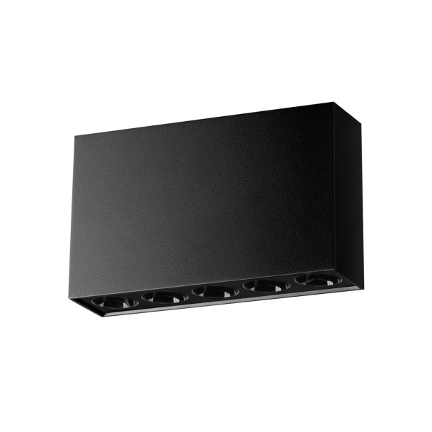 Plafonnier Aureaela noir LED