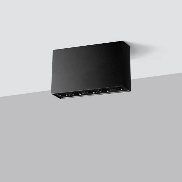 Plafonnier Aureaela noir LED