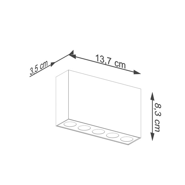Plafonnier Aureaela noir LED