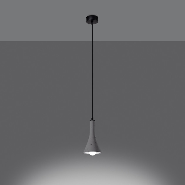 Lampe suspendue Lumiaon 1 béton