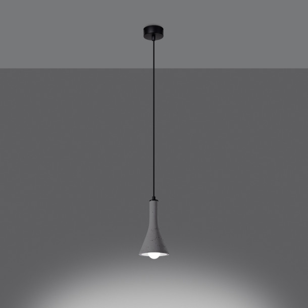 Lampe suspendue Lumiaon 1 béton